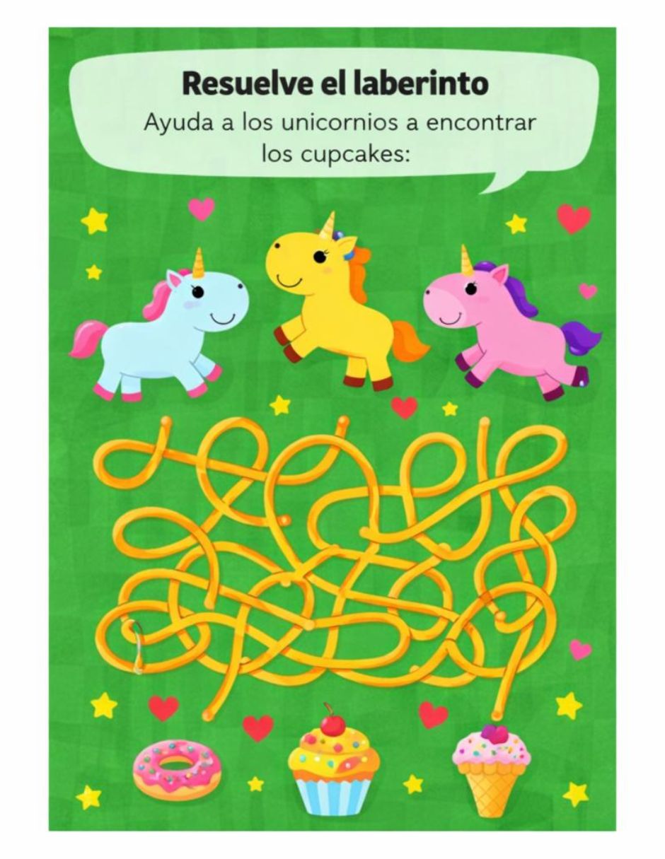 Libro Portátil de Actividades y Aventuras Unicornio de Lexus