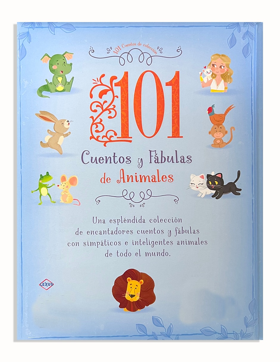 Libro 101 Cuentos y fábulas de animales de Lexus
