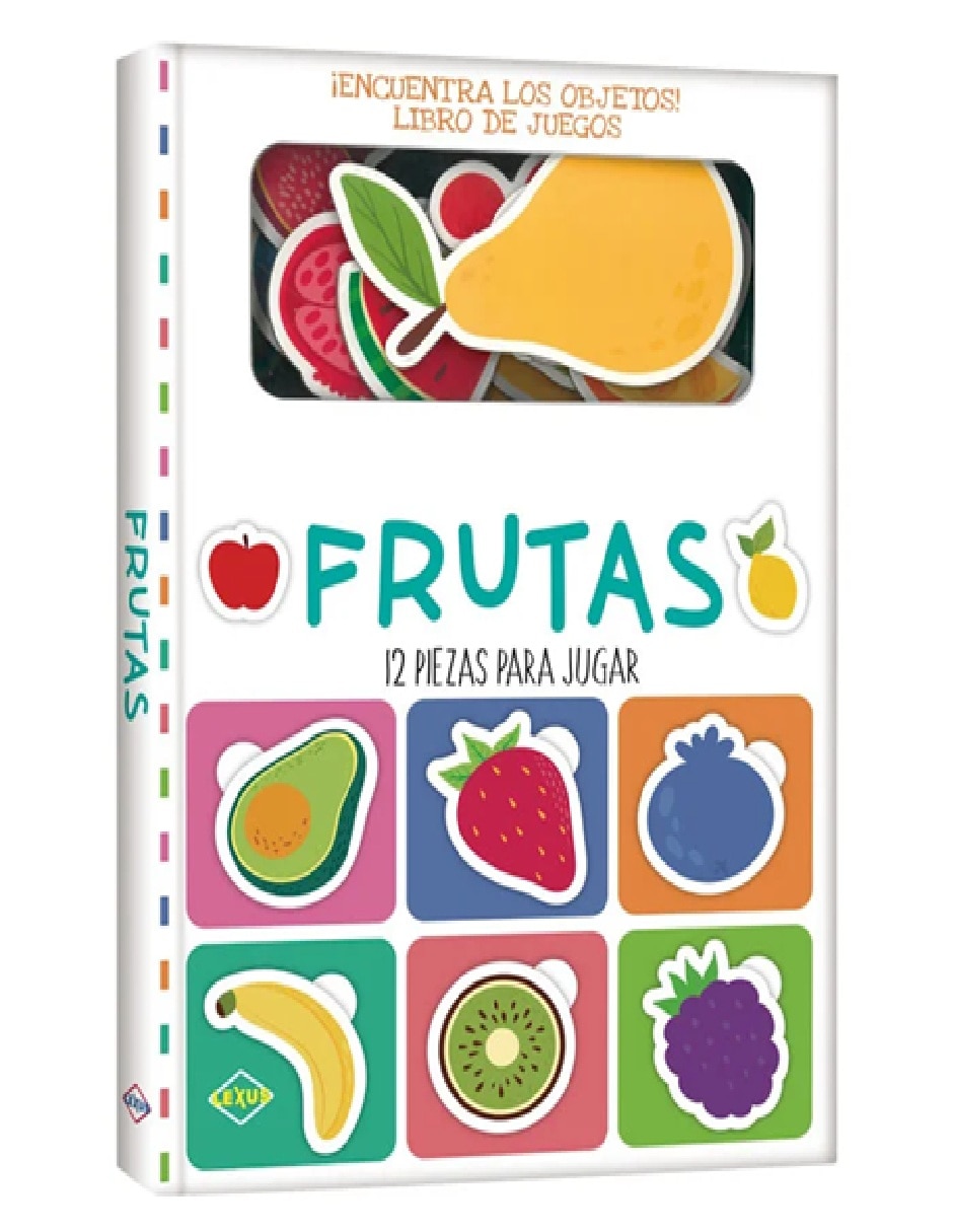 Libro Frutas 12 Piezas para Jugar de Lexus 1