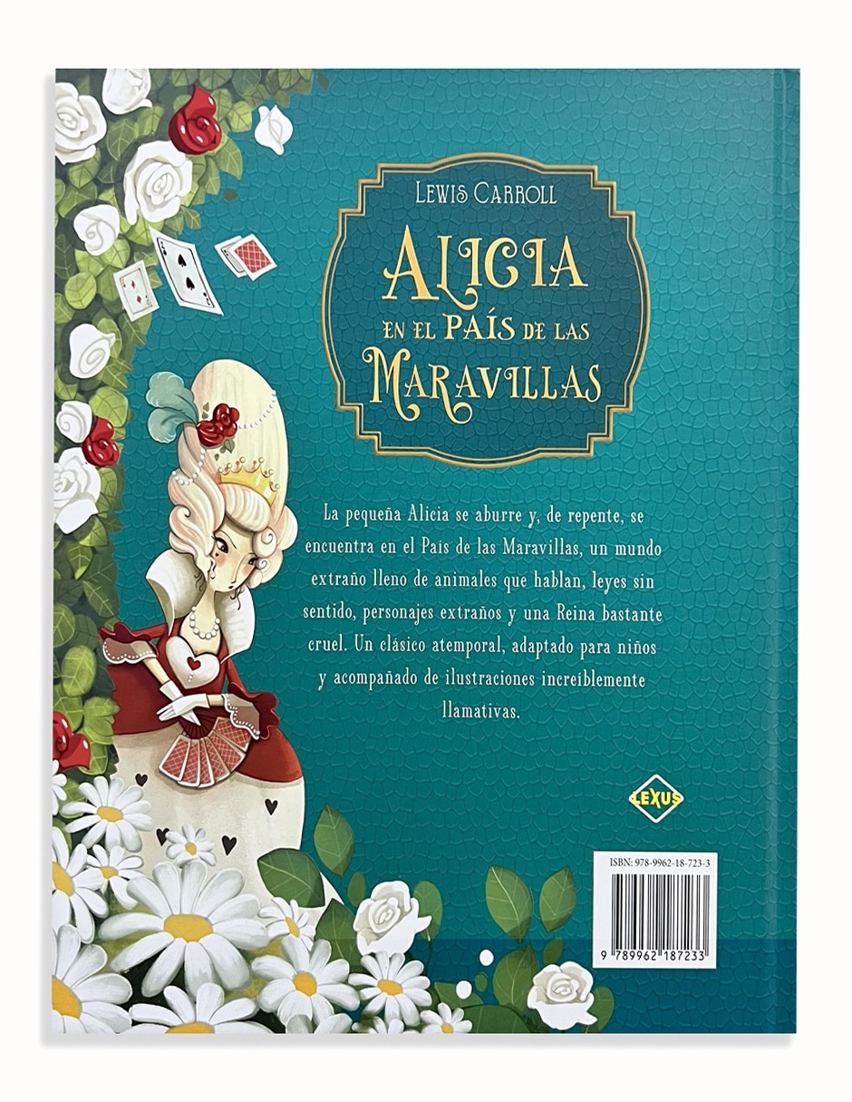 Libro Alicia en el País de Las Maravillas de Lexus
