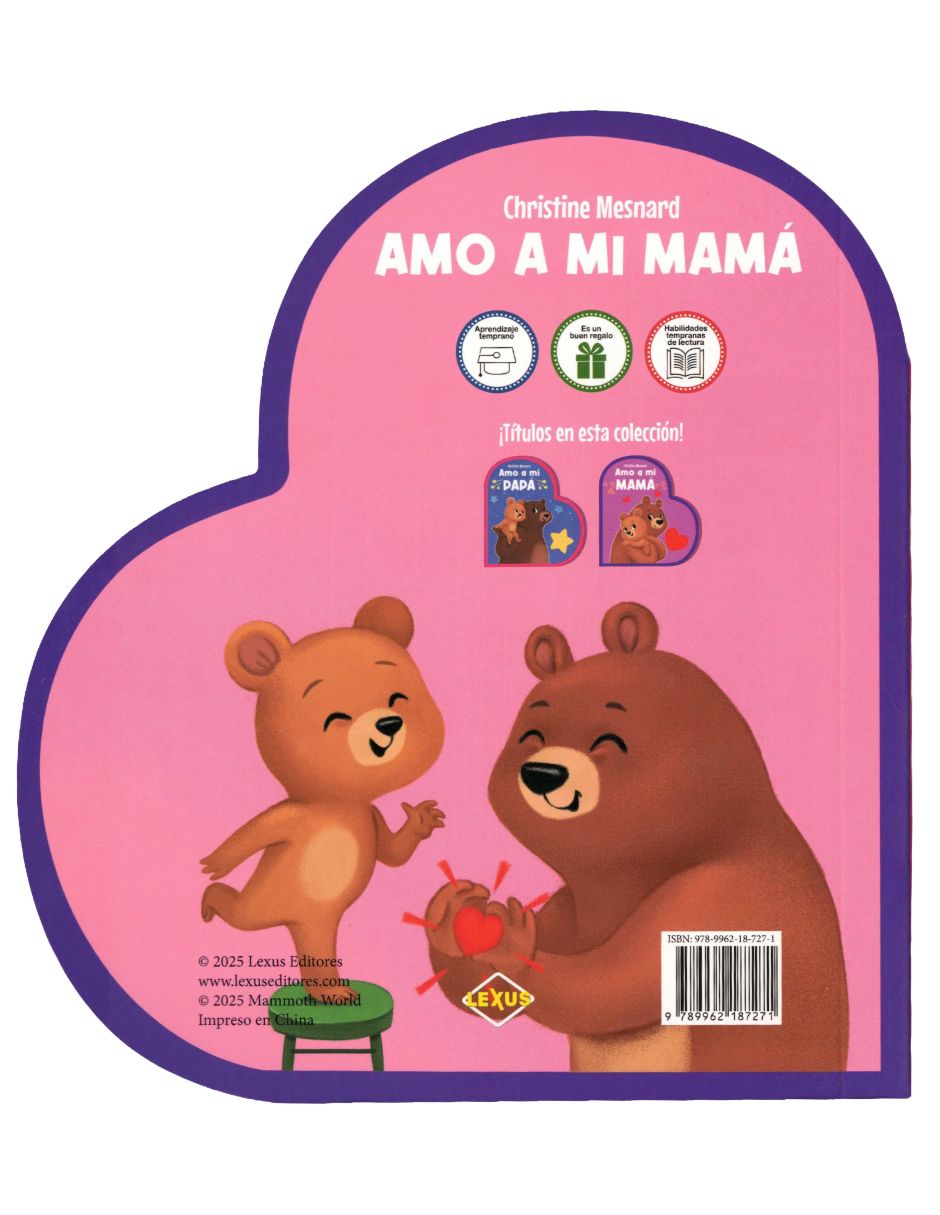 Libro Amo a mi Mamá de Lexus