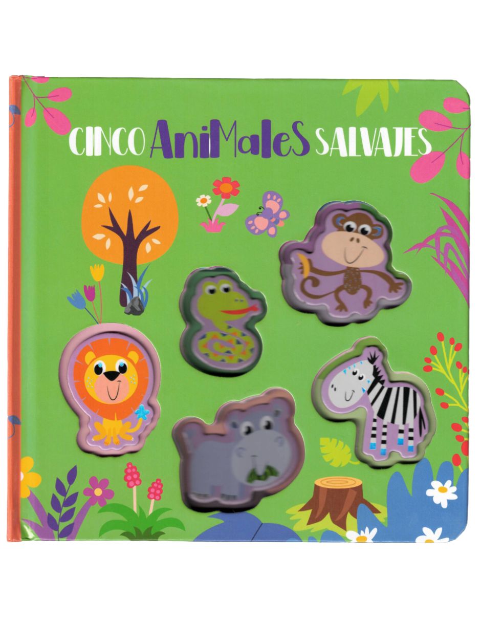 Libro Cinco Animales Salvajes de Lexus 1
