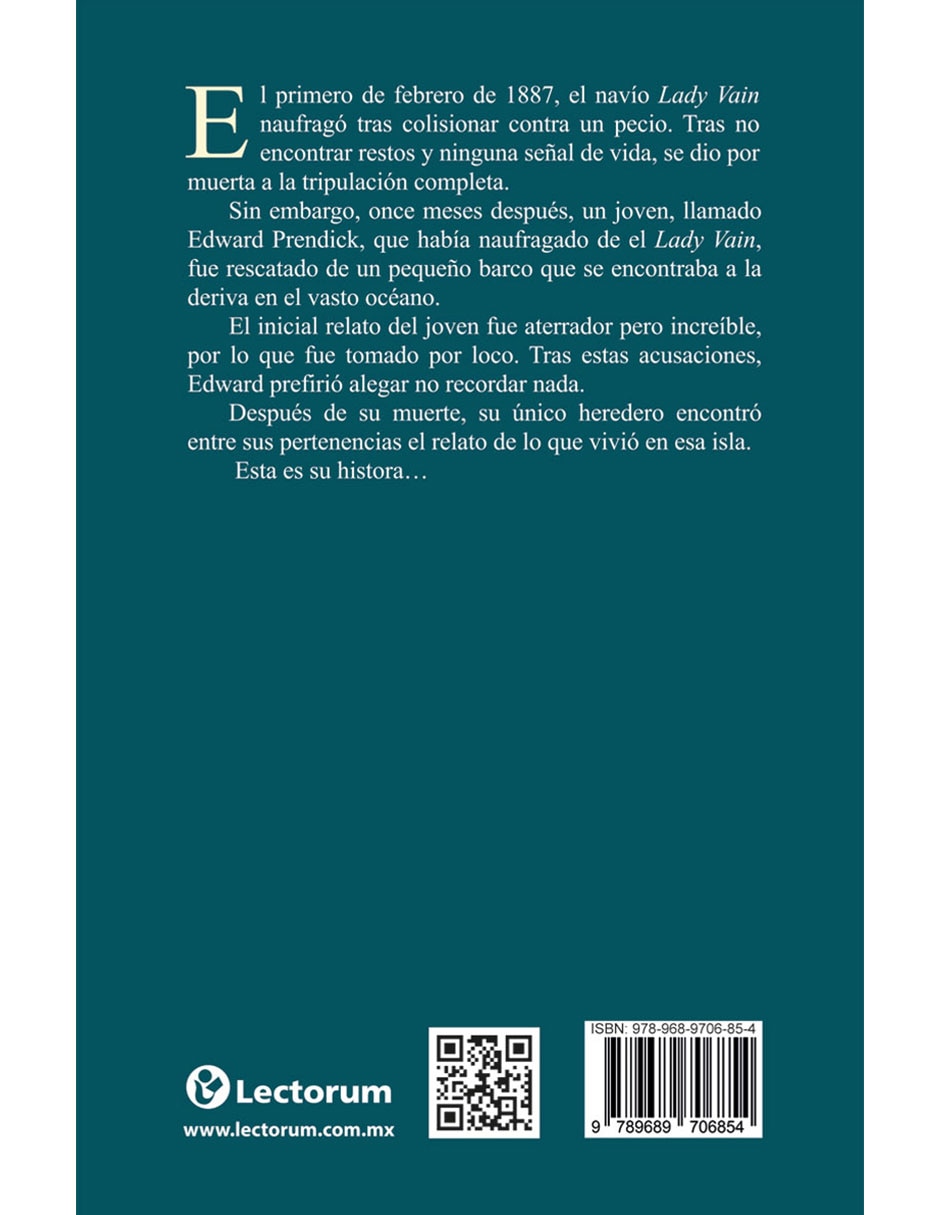 Libro La Isla del Dr. Moreau de H.G. Wells